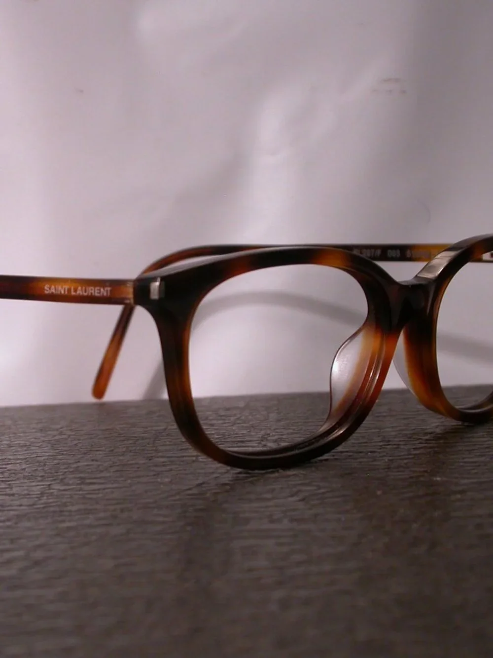Authentic Saint Laurent PARIS Tortoise Luxury Eyeglasses Frames